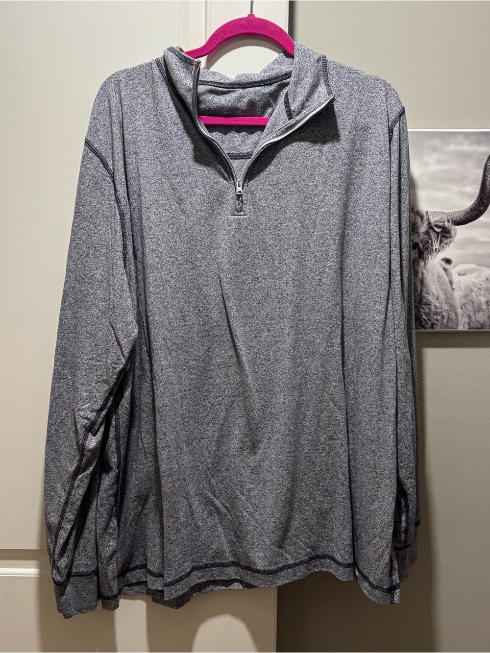 Ocean and coast thin quarter zip. XXL